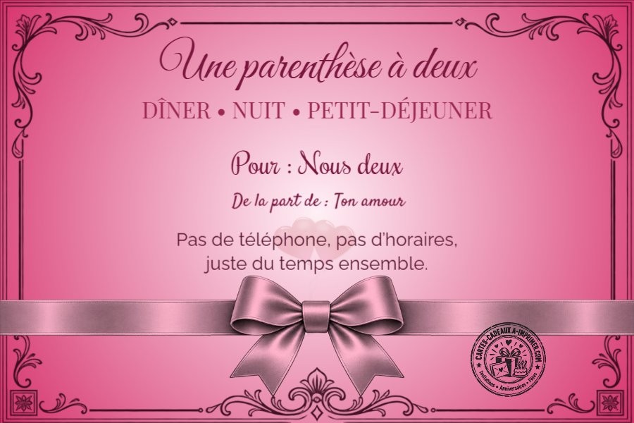 Une parenthèse à deux