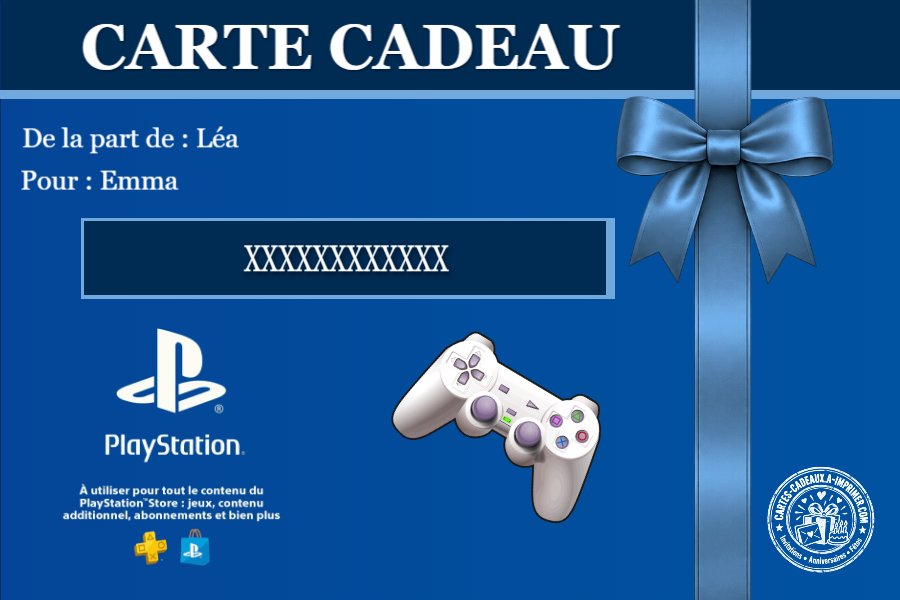 Carte playstation