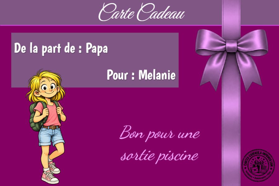 Pour ma petite