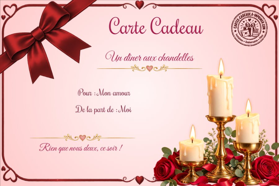 Diner aux chandelles