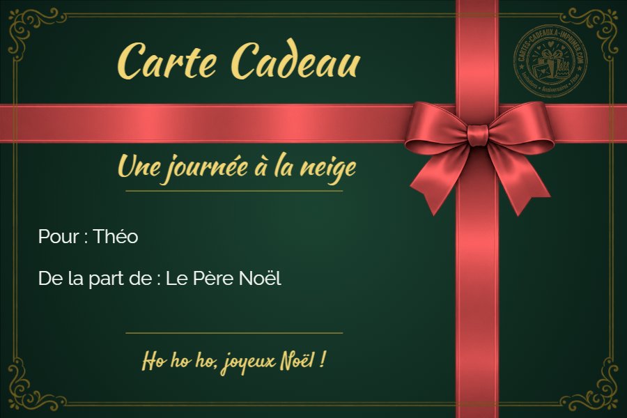 Une journée à la neige