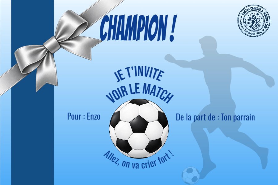 invitation au match