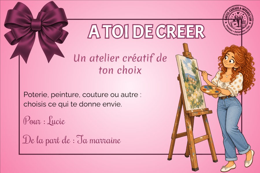 Atelier créatif