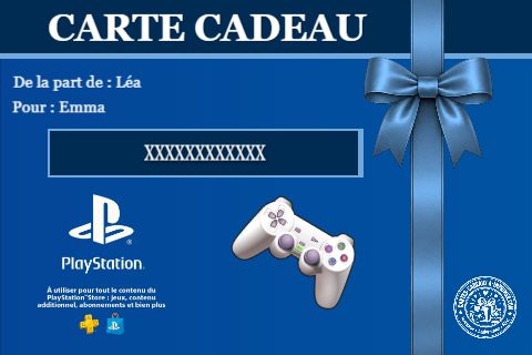 Carte playstation