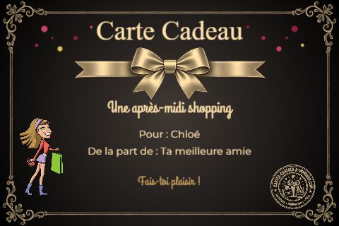 Après-midi shopping