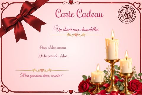 Diner aux chandelles