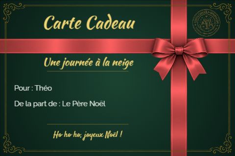 Une journée à la neige
