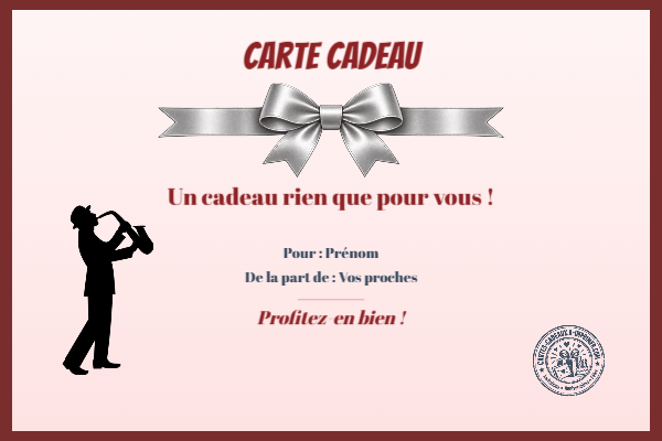 Exemple de carte cadeau créée par un visiteur
