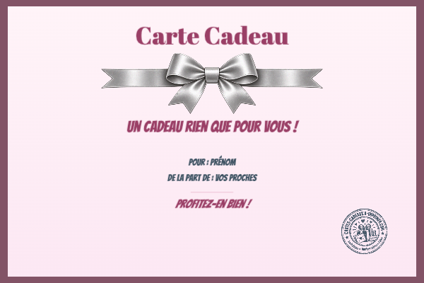 Exemple de carte cadeau créée par un visiteur